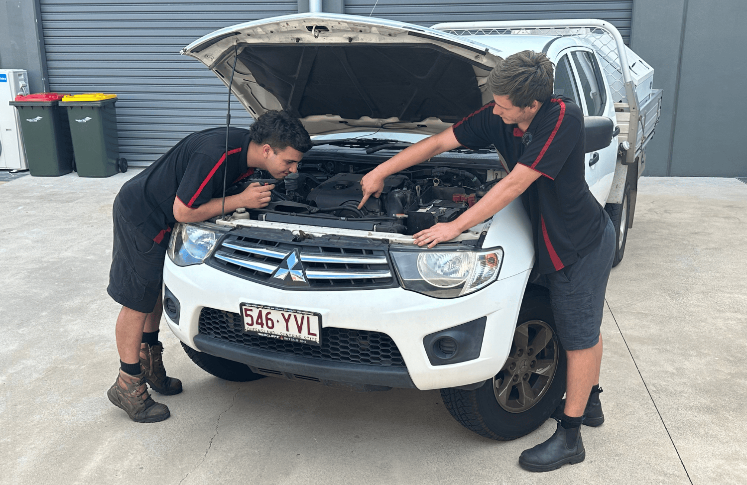 Our values during a Mobile RWC, Roadworthy Safety Certificate inspection